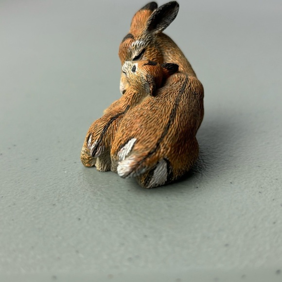 Vintage Mini Animal Figurine Antelope Gazelle with Baby Bone china? - Picture 5 of 8